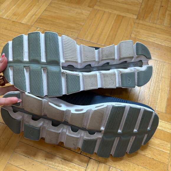 WORN ONCE - On Running - Cloudswift Running Shoe - Men's 11.5 - Blue - Picture 2 of 6